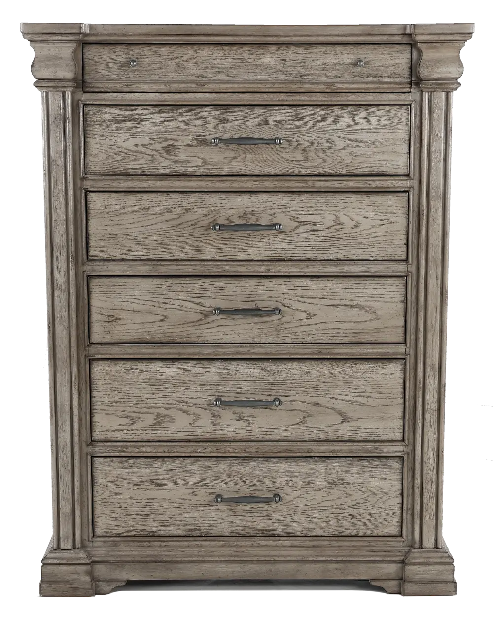 Madison Ridge Gray Chest of Drawers-1