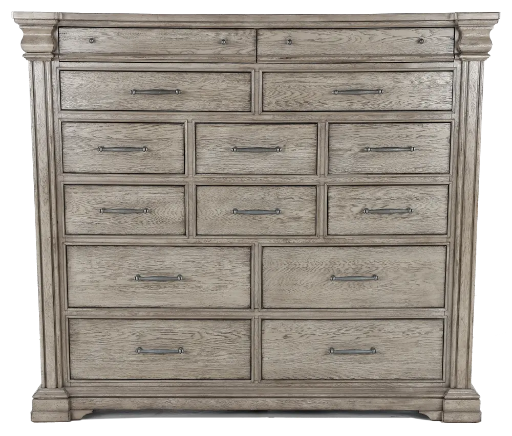 Madison Ridge Gray Master Chest-1