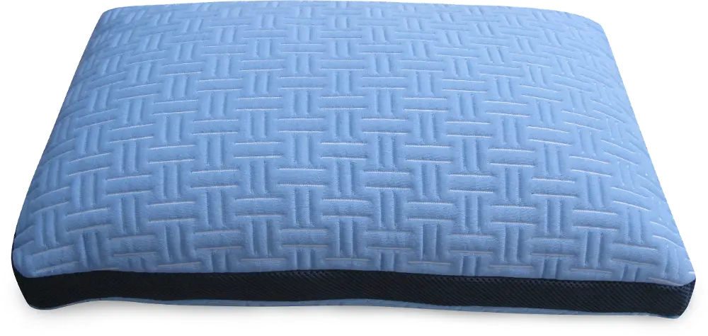 RCBBPLW6 Blue Burrito Memory Foam Cluster Pillow-1