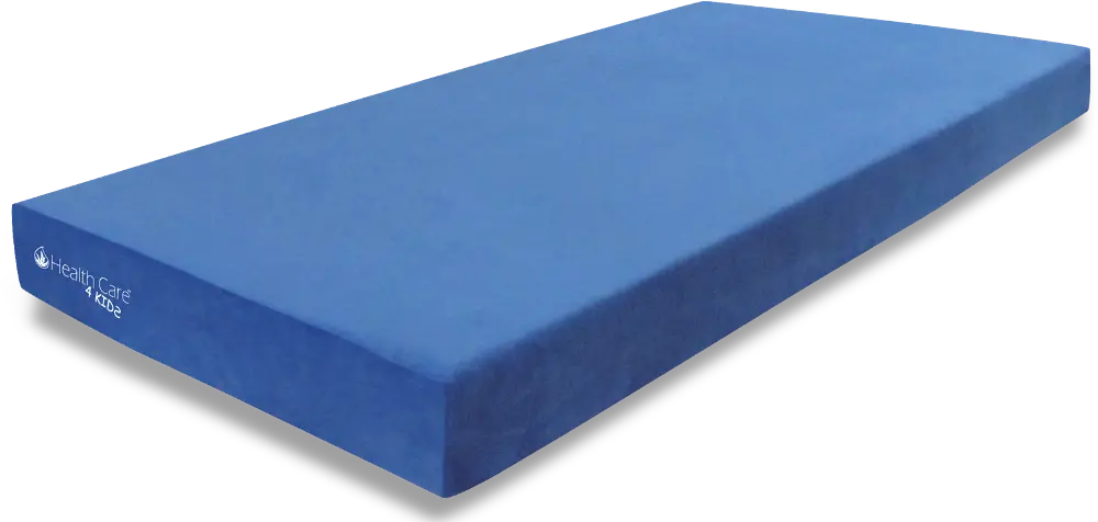 AF-HCKB-070TW Health Care 4 Kids Blue Memory Foam Twin Mattress and Pillow-1