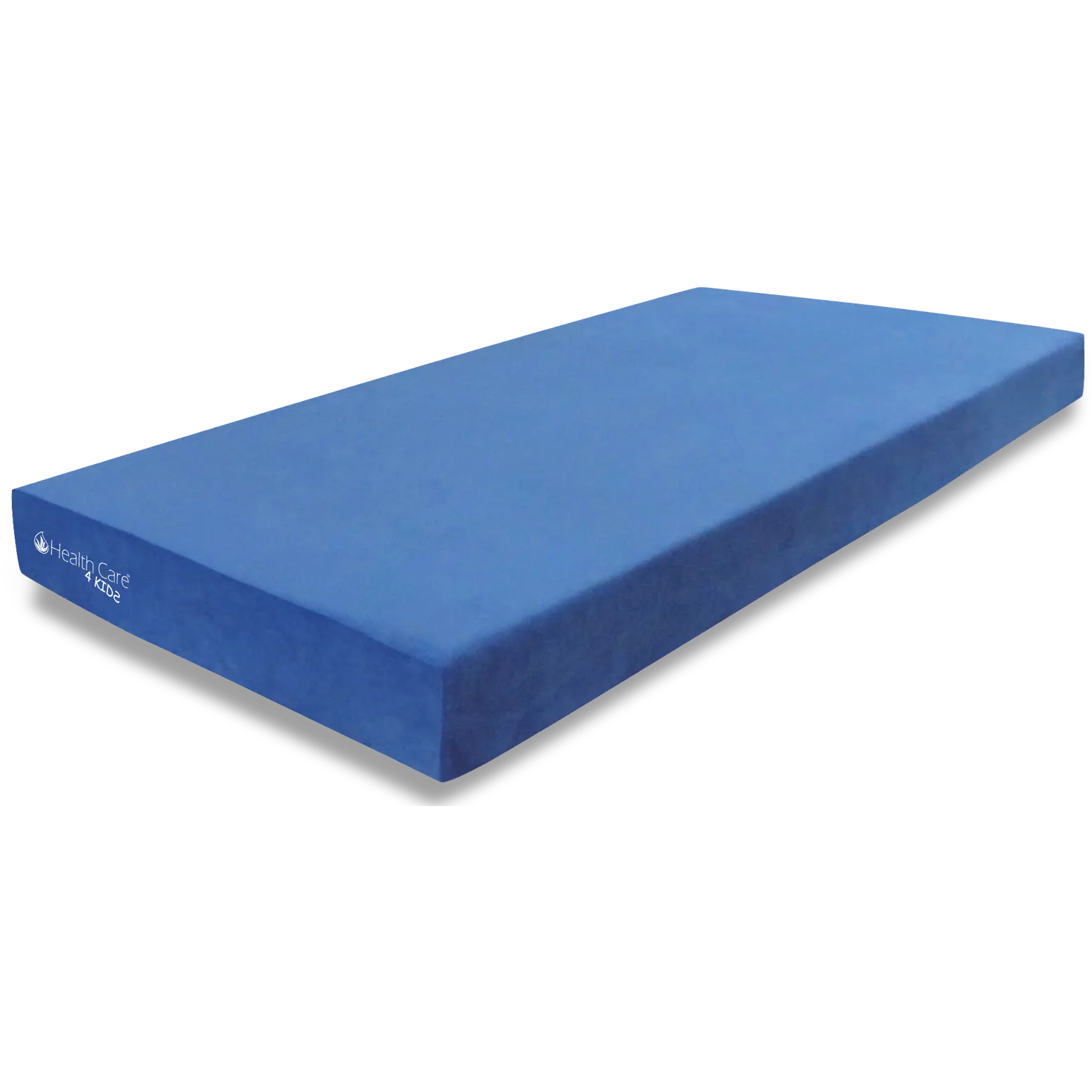 RCG4K7TWB Health Care Blue Memory Foam Twin Mattress and Pillow - 4 Kids Dream-1