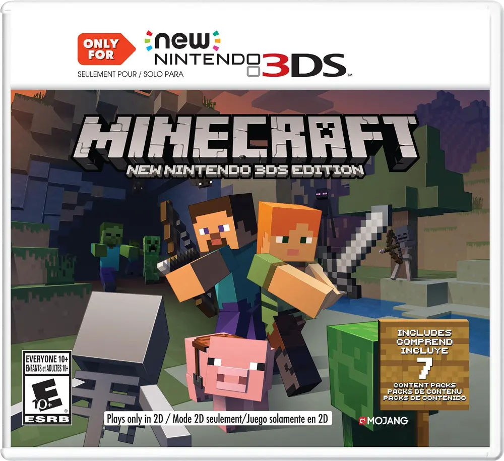 3DS/MINECRAFT Minecraft: New Nintendo 3DS Edition - Nintendo 3DS-1