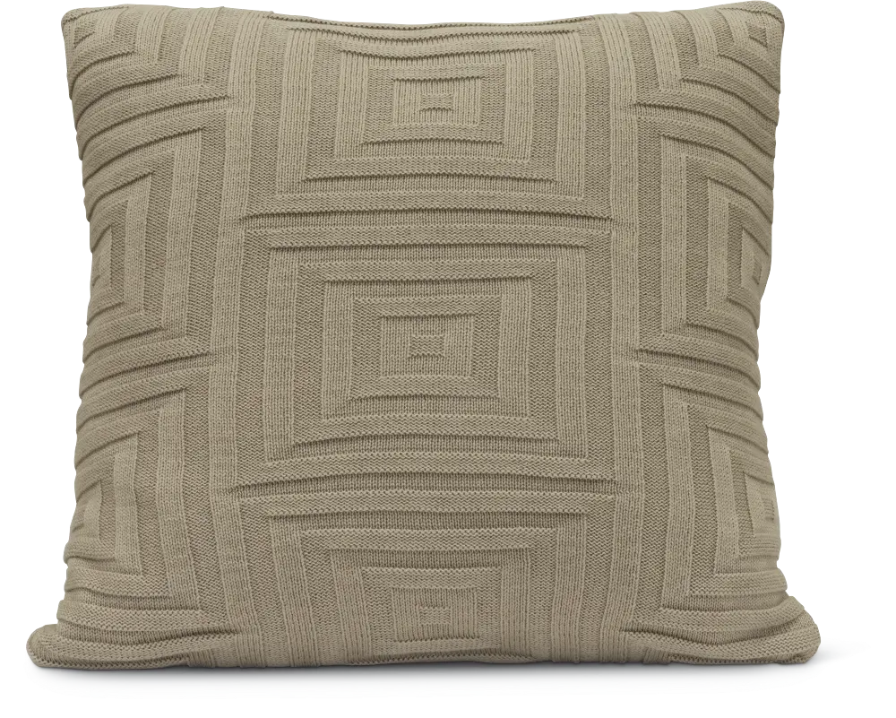 Stone Concentric Throw Pillow-1