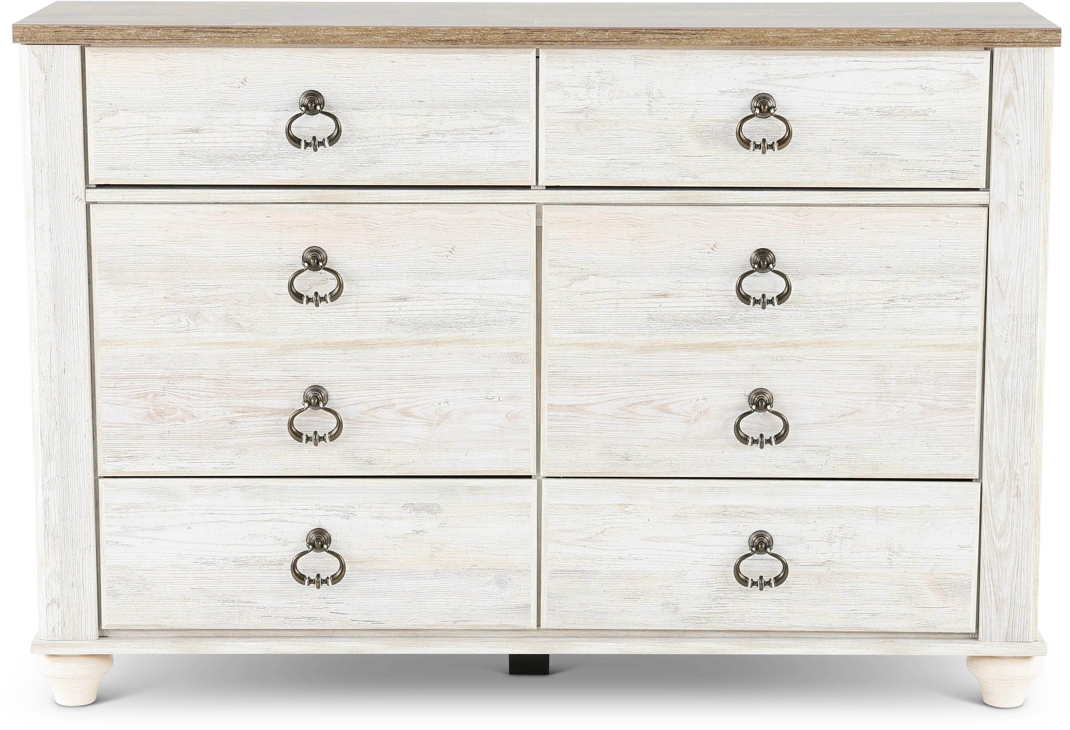 Millhaven Whitewash Youth Dresser