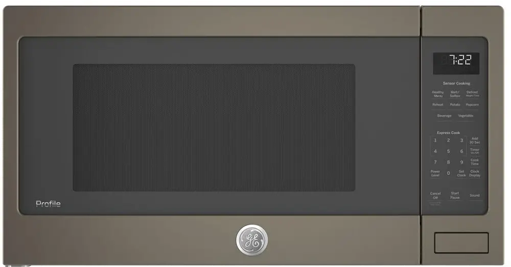PES7227ELES GE Profile Countertop Microwave - 2.2 cu. ft. Slate-1