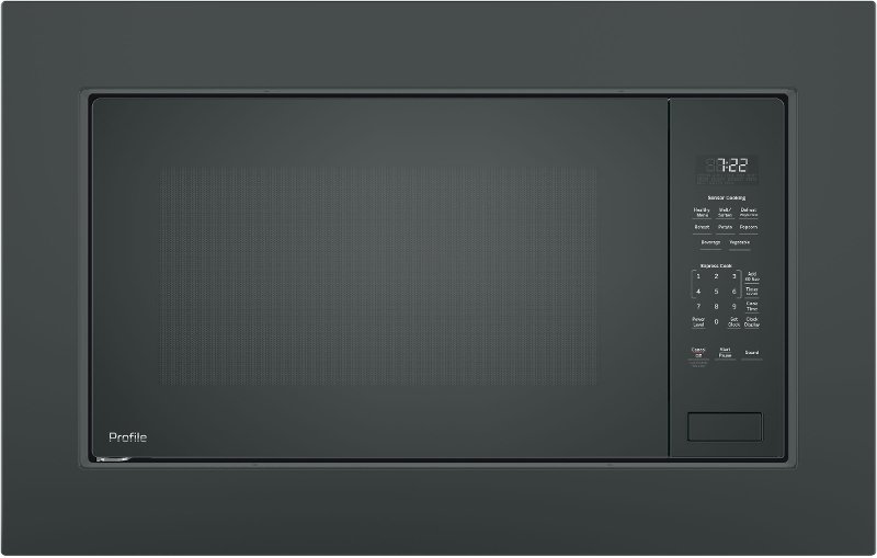 GE Profile Countertop Microwave - 2.2 cu. ft. Black Stainless Steel