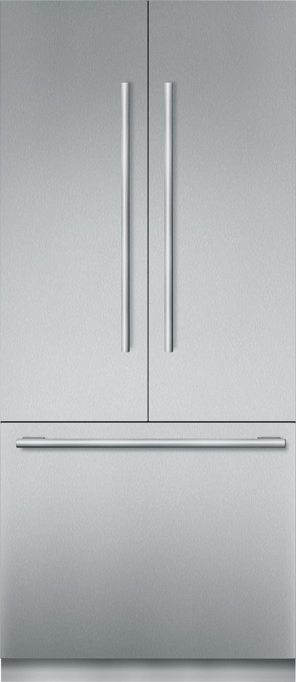 Refrigerators Counter Depth French Door Stainless Steel More T36bt910ns Thermador French Door Refrigerator 36 Inch Stainless Steel