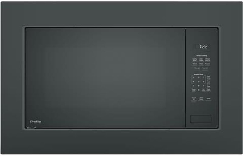 GE Profile Countertop Microwave with Trim Kit - Black Slate | RC Willey