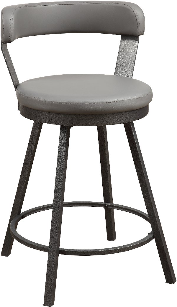 Rc Willey S Bar Stools For Dining Room And Man Caves Cloud Gray Modern Swivel Counter Height Stool Appert