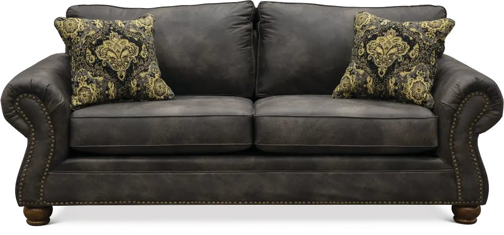 Tahoe Graphite Gray Sofa-1