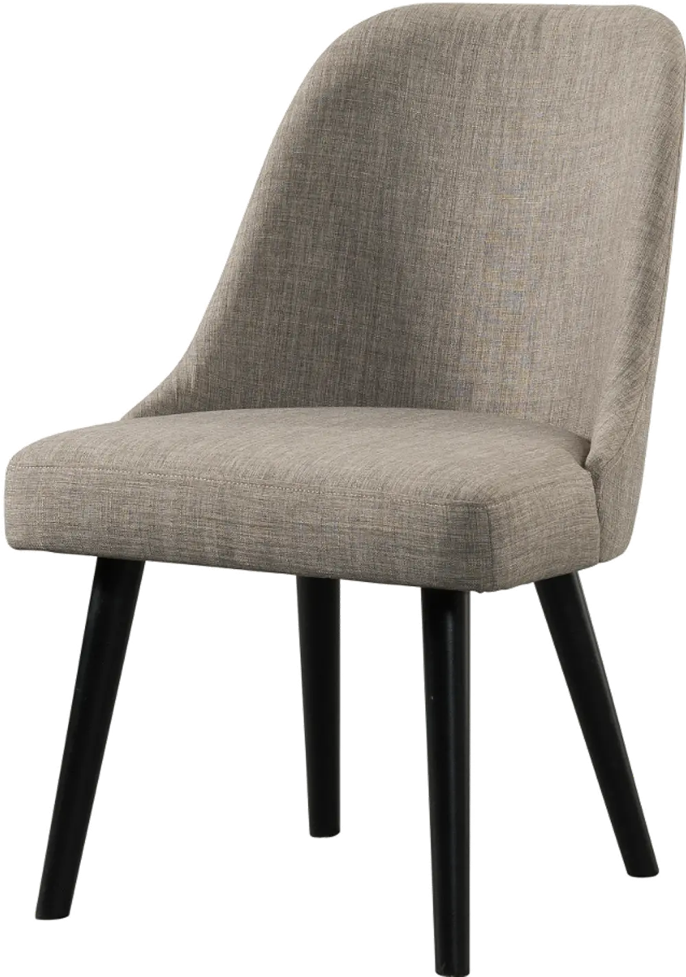 Modern Barrel Upholstered Dining Chair - Foundry-1