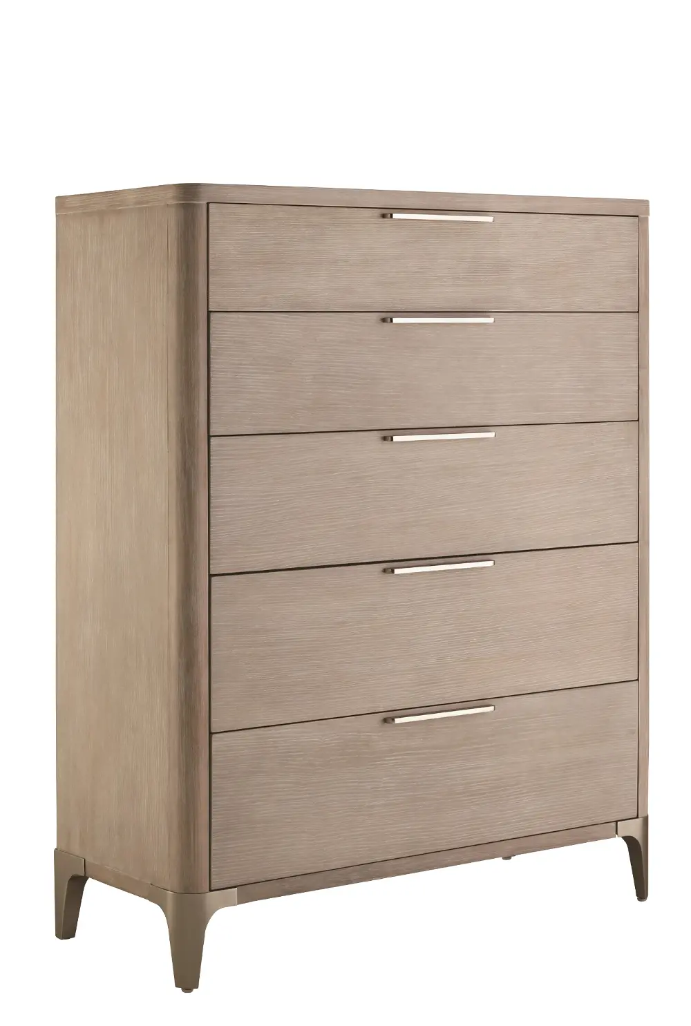 Modern Frosted Ash Chest of Drawers - Alexandra-1