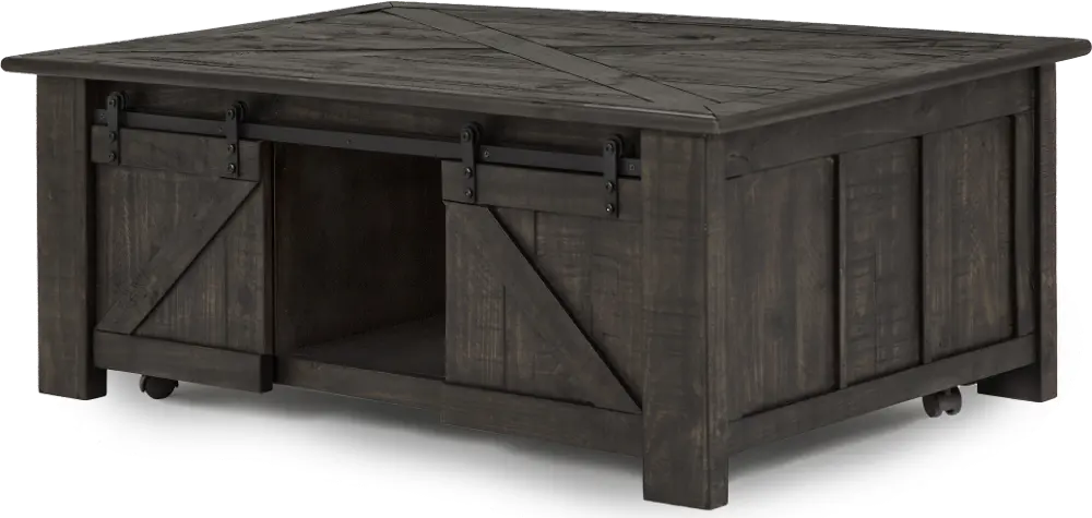 Garrett Black Lift Top Coffee Table with Storage-1