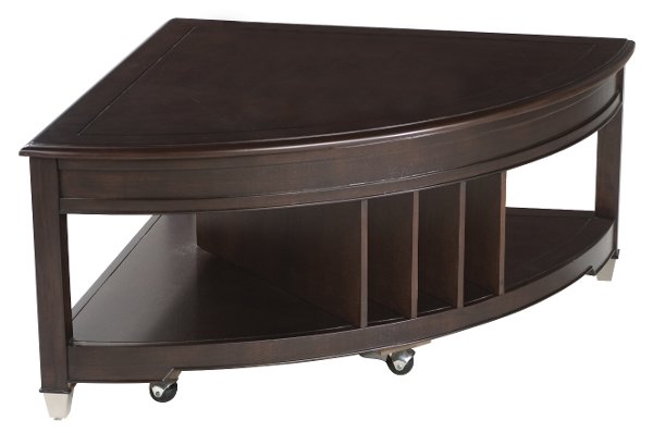 Coffee Tables And Cocktail Rc Willey Furniture Dark Brown Pie Shaped Lift Top Coffee Table Darien