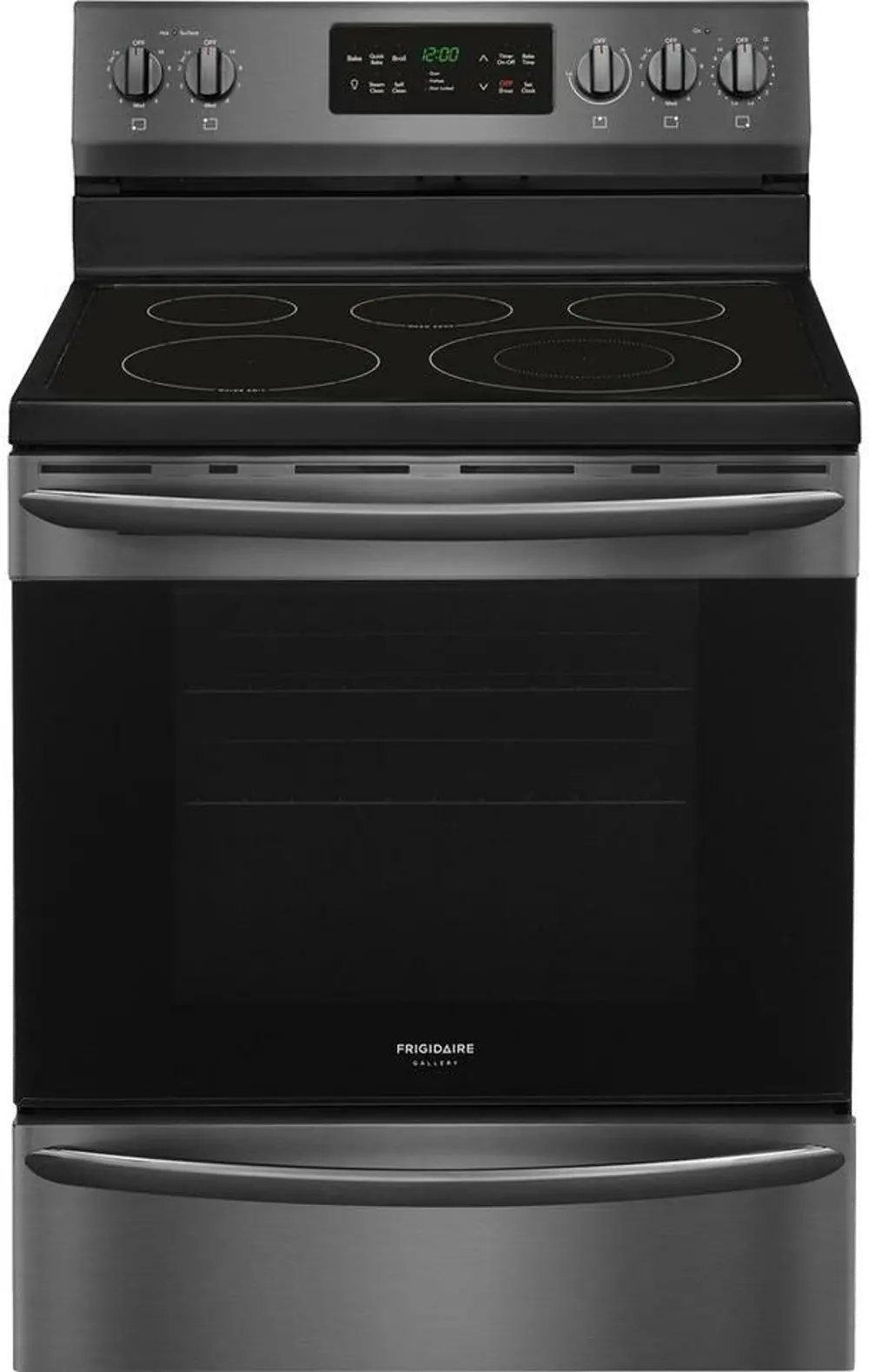 FGEF3036TD-PROJECT Frigidaire Gallery 5.3 cu ft Electric Range - Black Stainless Steel-1