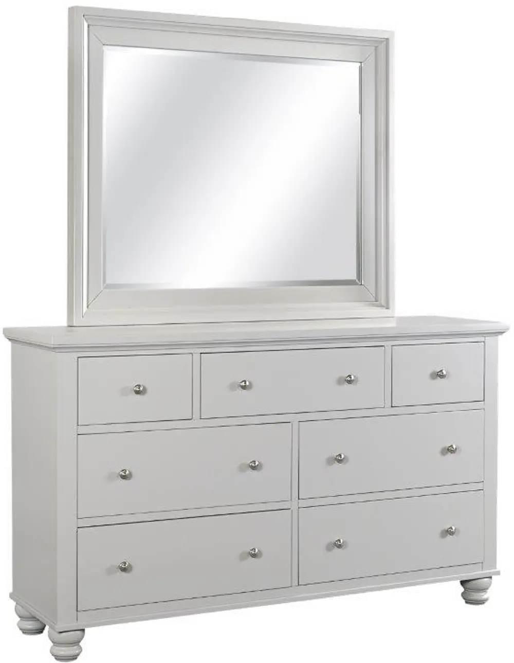 Classic Traditional Gray Dresser - Cambridge-1