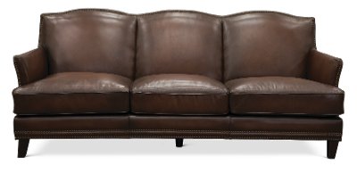 Traditional Brown Leather Sofa Manchester Rc Willey Furniture 6589 Manchester So Traditional Brown Leather Sofa
