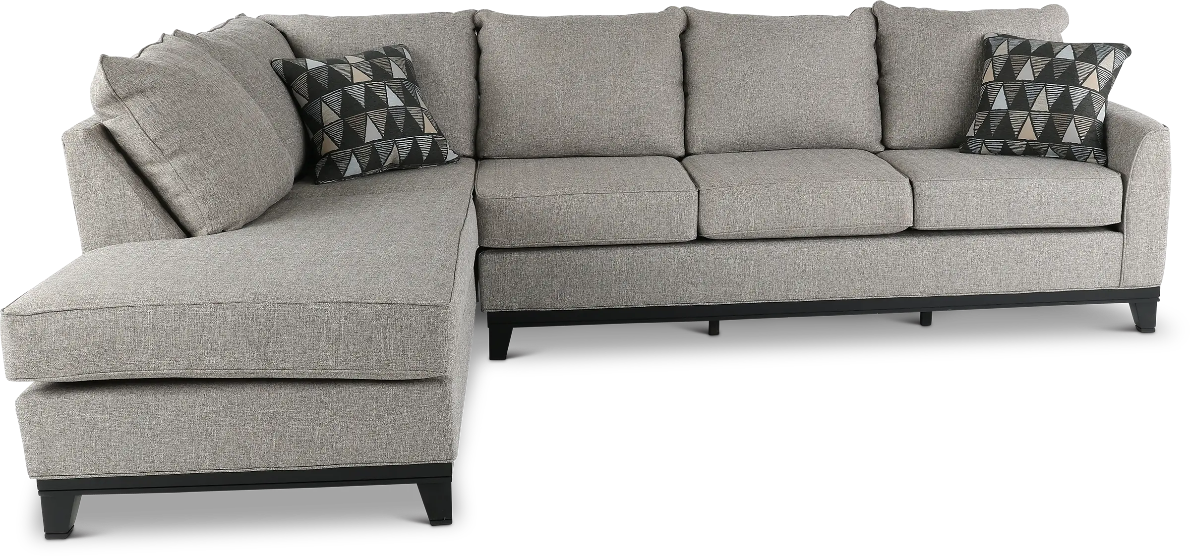 Emerson Gray 2 Piece Sectional Rc Willey
