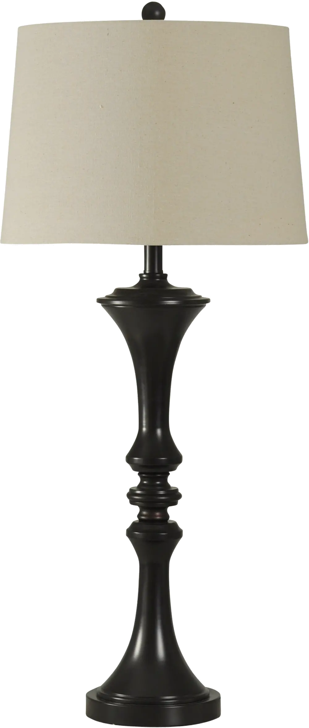 Dark Brown Steel Table Lamp-1