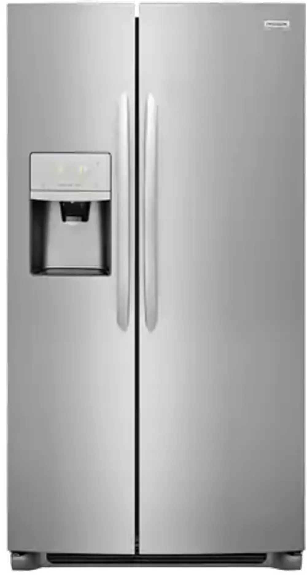 DGHX2655TF Frigidaire Gallery 25.6 cu. ft. Side by Side Refrigerator - 36 Inch Stainless Steel-1