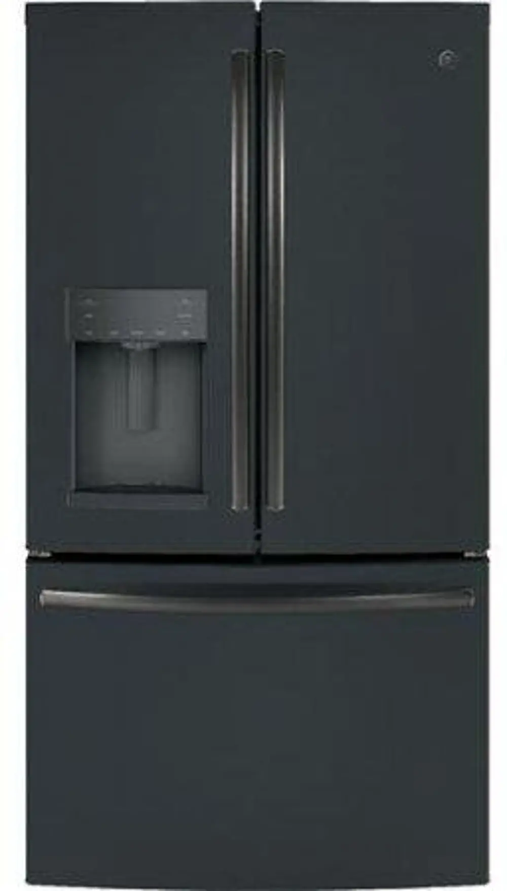 GFE28GELDS GE 27.8 cu ft French Door Refrigerator - Black Slate-1
