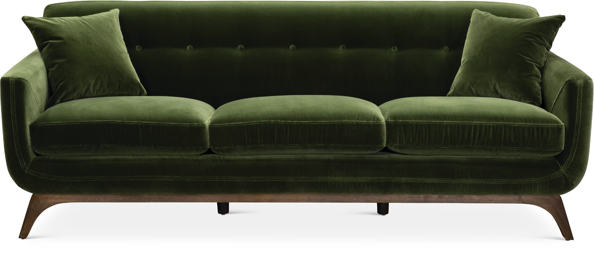 Mid Century Modern Olive Green Sofa Falkirk Rc Willey Furniture Mid Century Modern Olive Green Sofa Falkirk Rc Willey Furniture