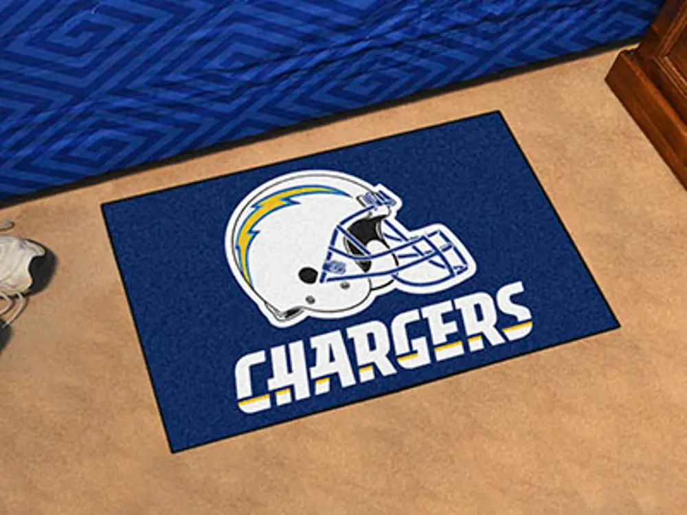 5851 2 x 3 X-Small San Diego Chargers Starter Rug-1