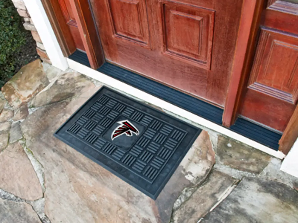 11431 2 x 3 X-Small Atlanta Falcons Medallion Door Mat-1