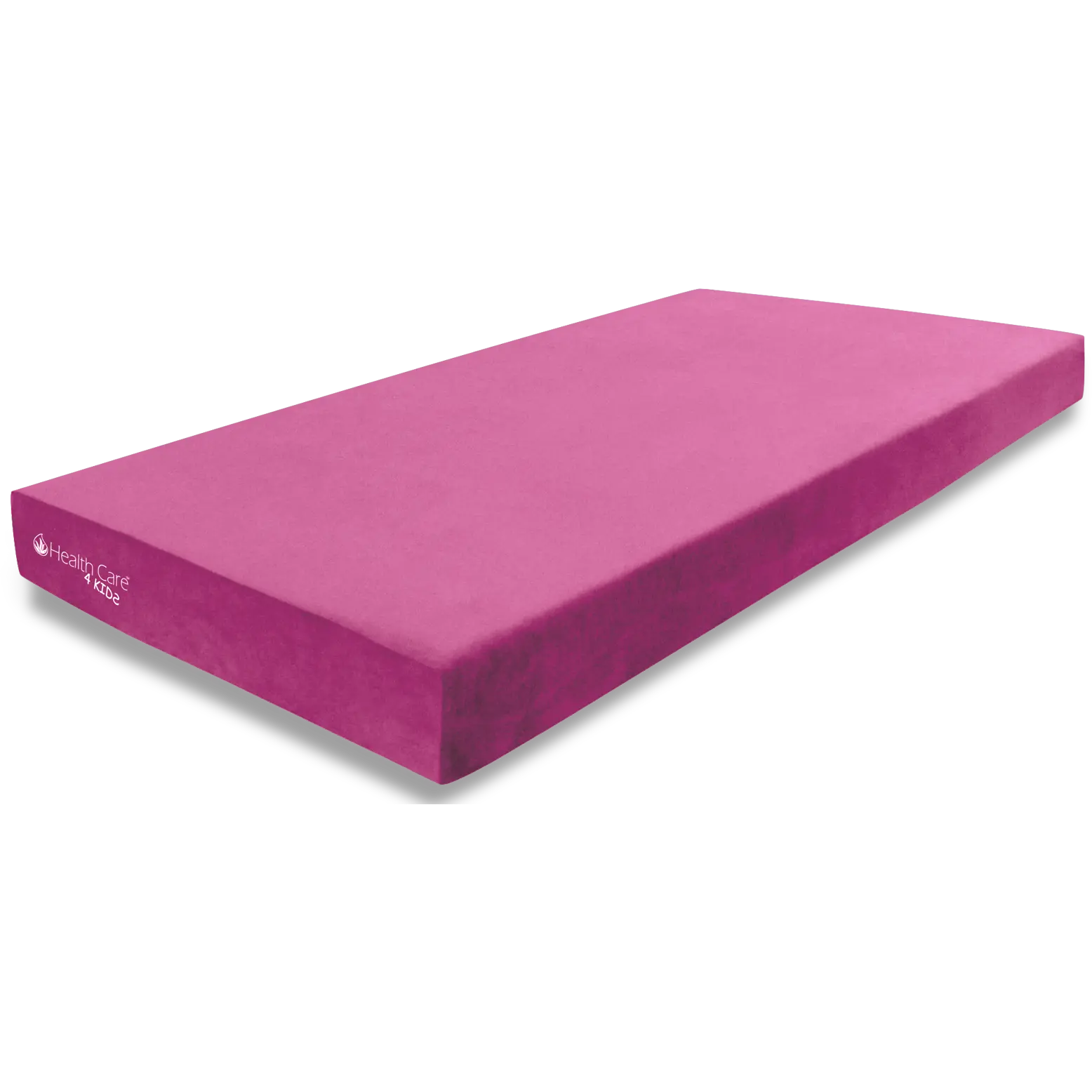 RCG4K7TWP Health Care Pink Memory Foam Twin Mattress and Pillow - 4 Kids Dream-1