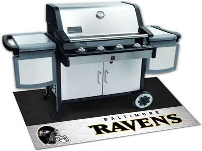 2 x 4 X-Small Baltimore Ravens Grill Mat