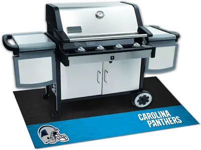 2 x 4 X-Small Carolina Panthers Grill Mat