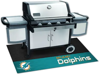 2 x 4 X-Small Miami Dolphins Grill Mat