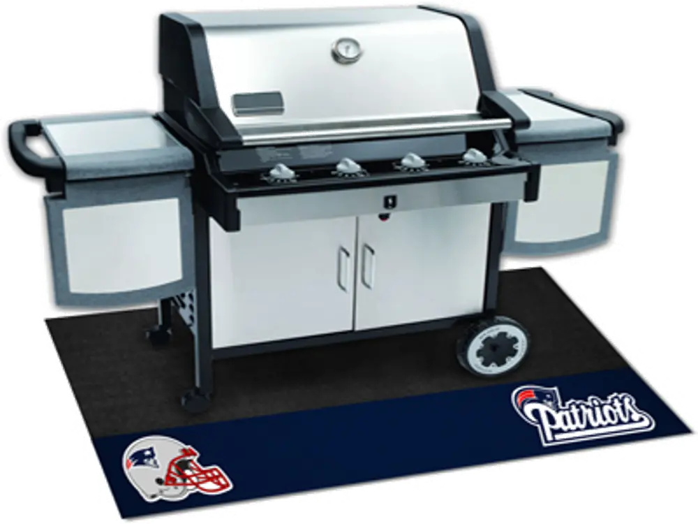 12192 2 x 4 X-Small New England Patriots Grill Mat-1