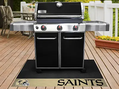 2 x 4 X-Small New Orleans Saints Grill Mat