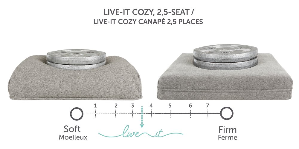 Charcoal Gray Sofa Live It Cozy Rc Willey Furniture