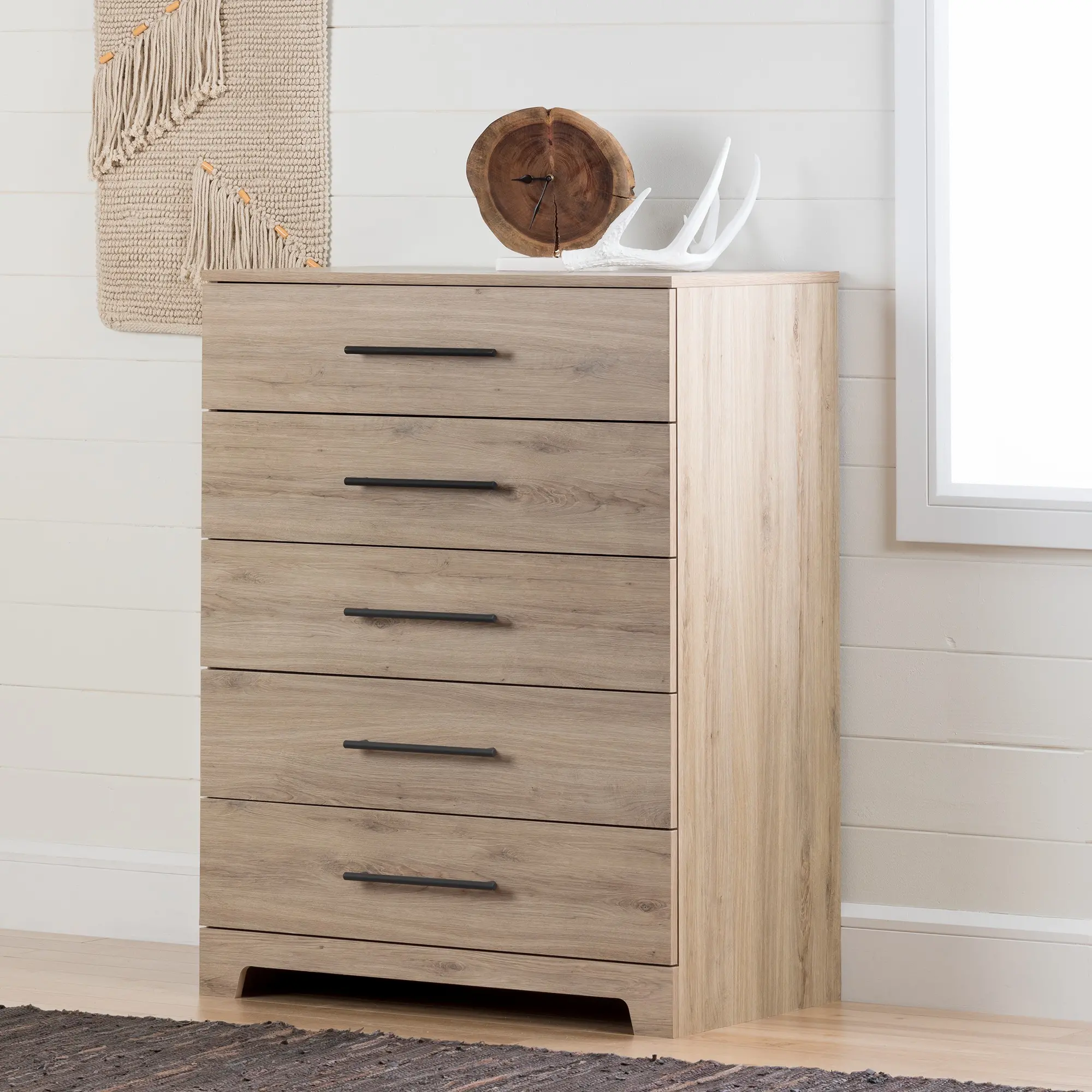 11309 Rustic Oak Chest of Drawers - South Shore sku 11309