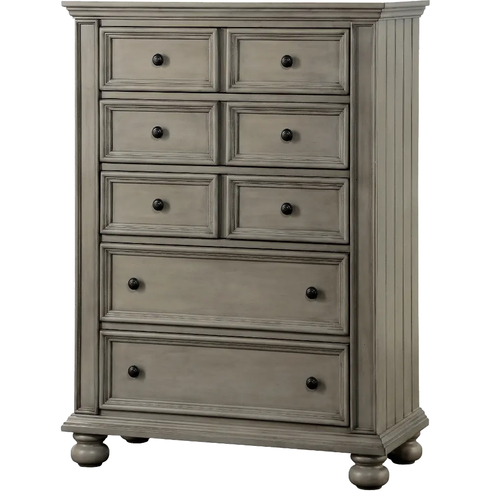 Barnwell Gray Chest of Drawers-1