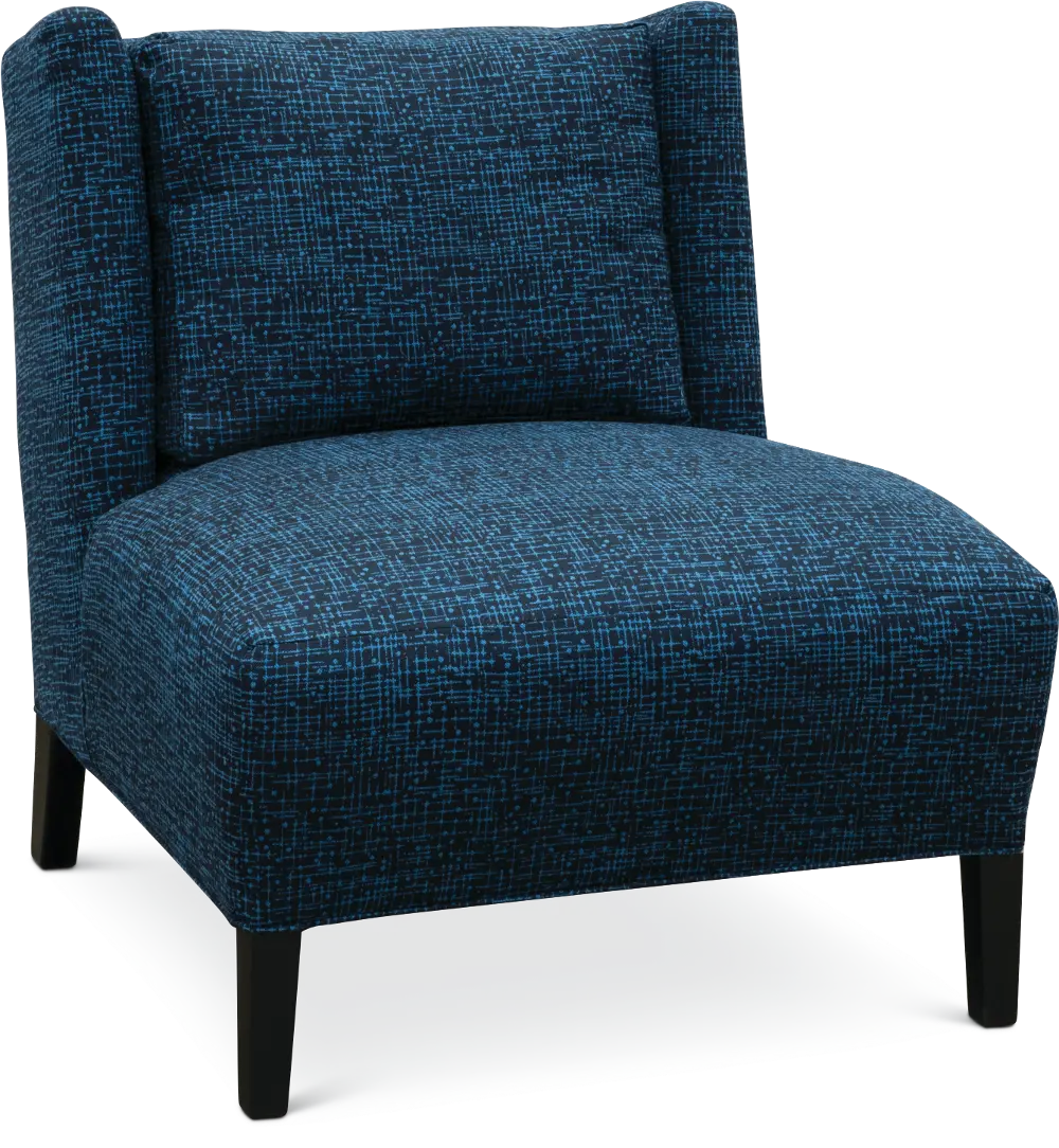 Piccolo Blue Accent Chair-1