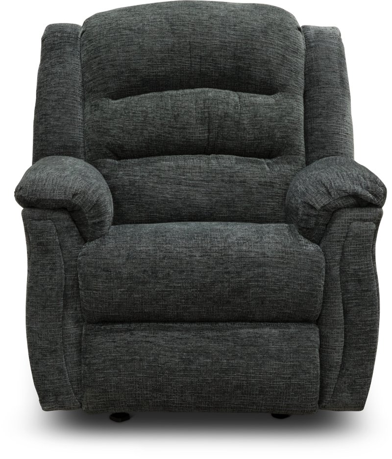 Charcoal Gray Manual Rocker Recliner Max Rc Willey Furniture