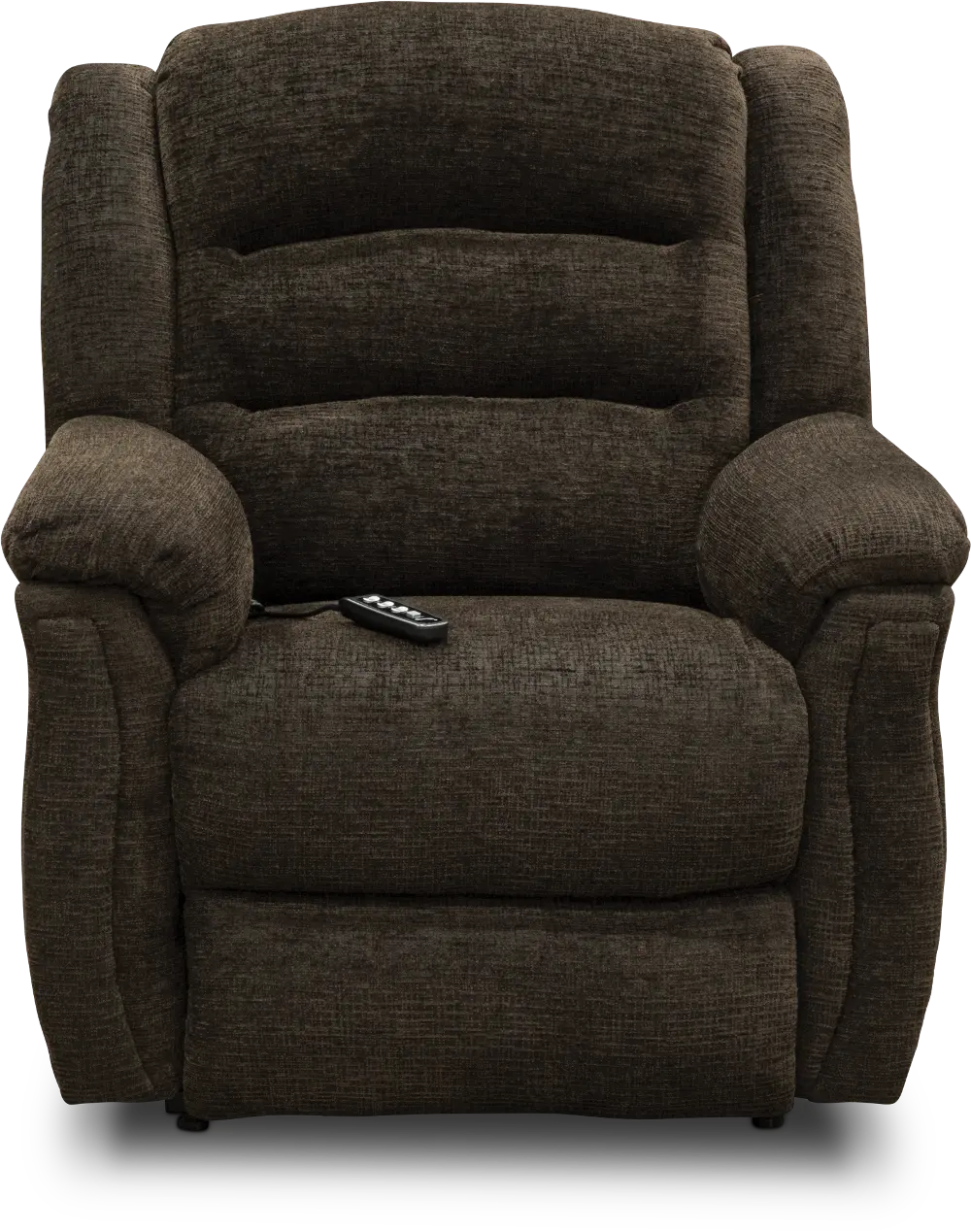Chocolate Brown Reclining Power Lift Chair - Max-1