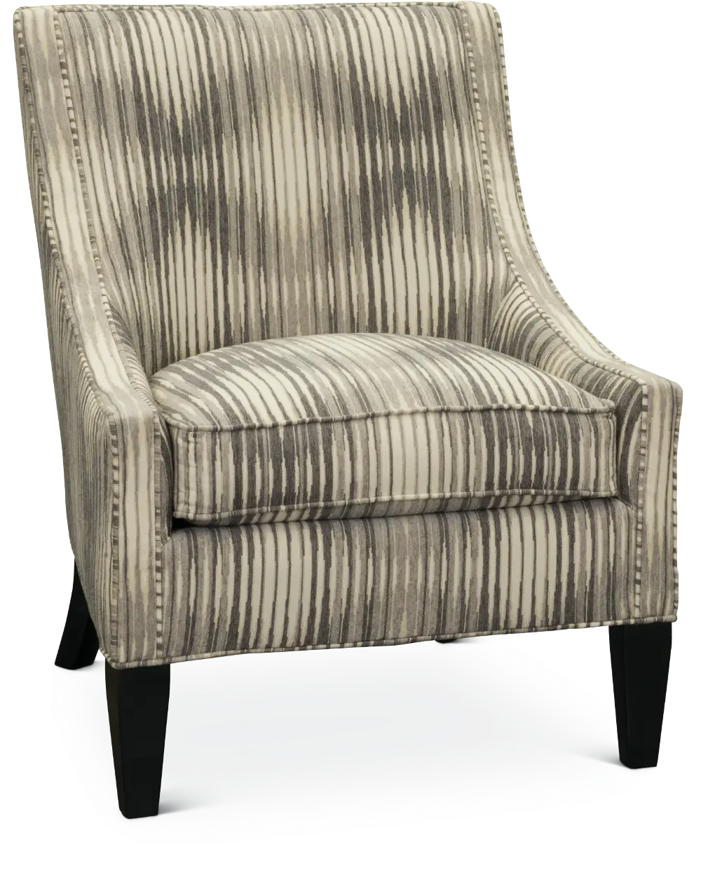 Gray and Taupe Accent Chair - Accord-1