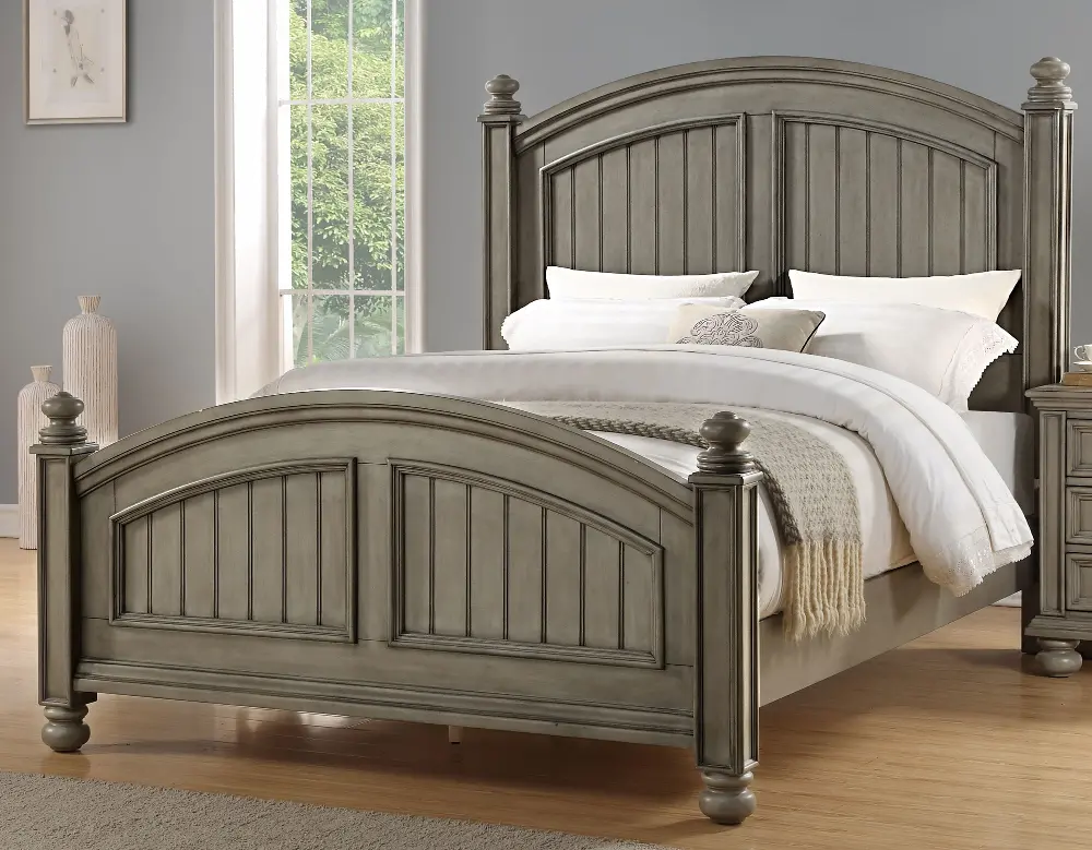 Barnwell Gray King Bed-1