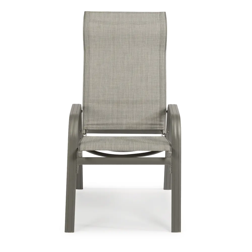 5702-812 Two Contemporary Outdoor Patio Arm Chairs - Daytona-1