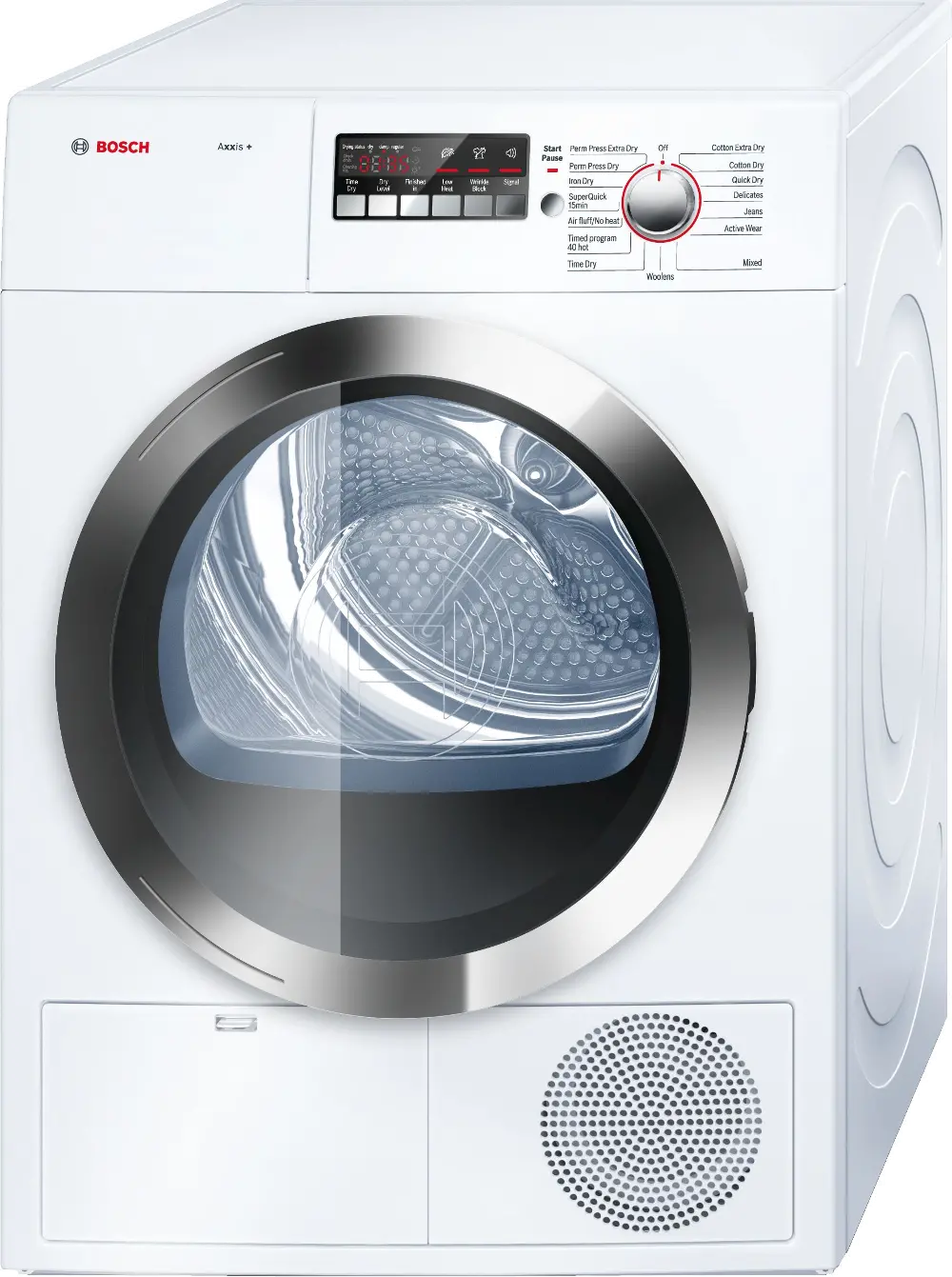 WTB86202UC-SPECIAL Bosch 24 Inch Compact Condensation Dryer Axxis Plus - White-1