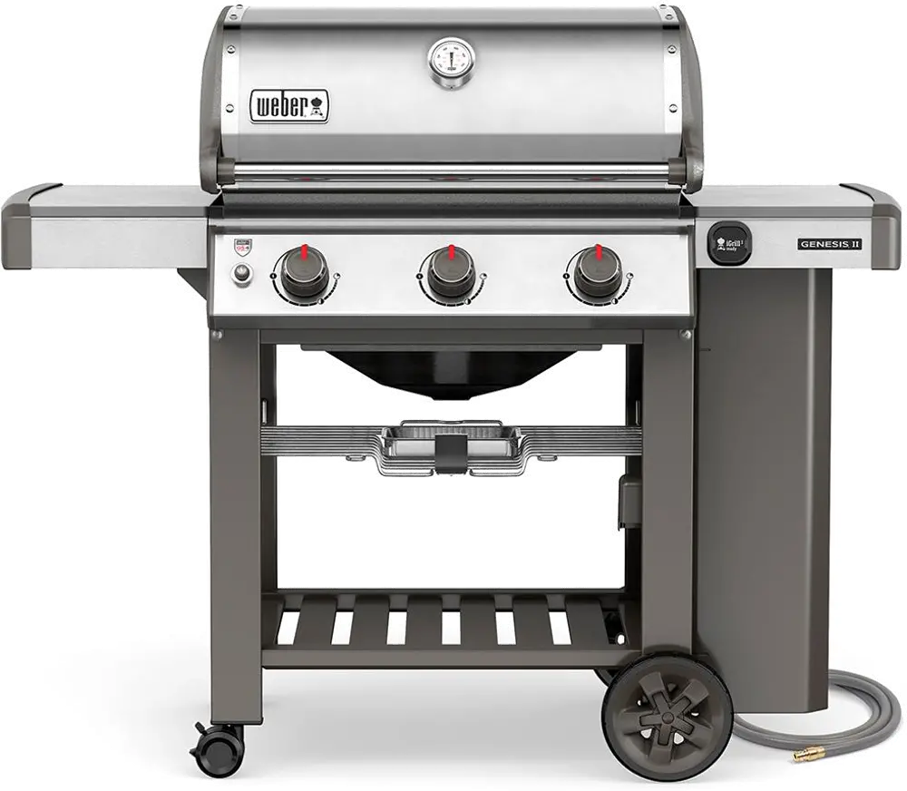 66000001,G2,S310,NG Weber Genesis II S-310 Natural Gas Grill Stainless Steel-1