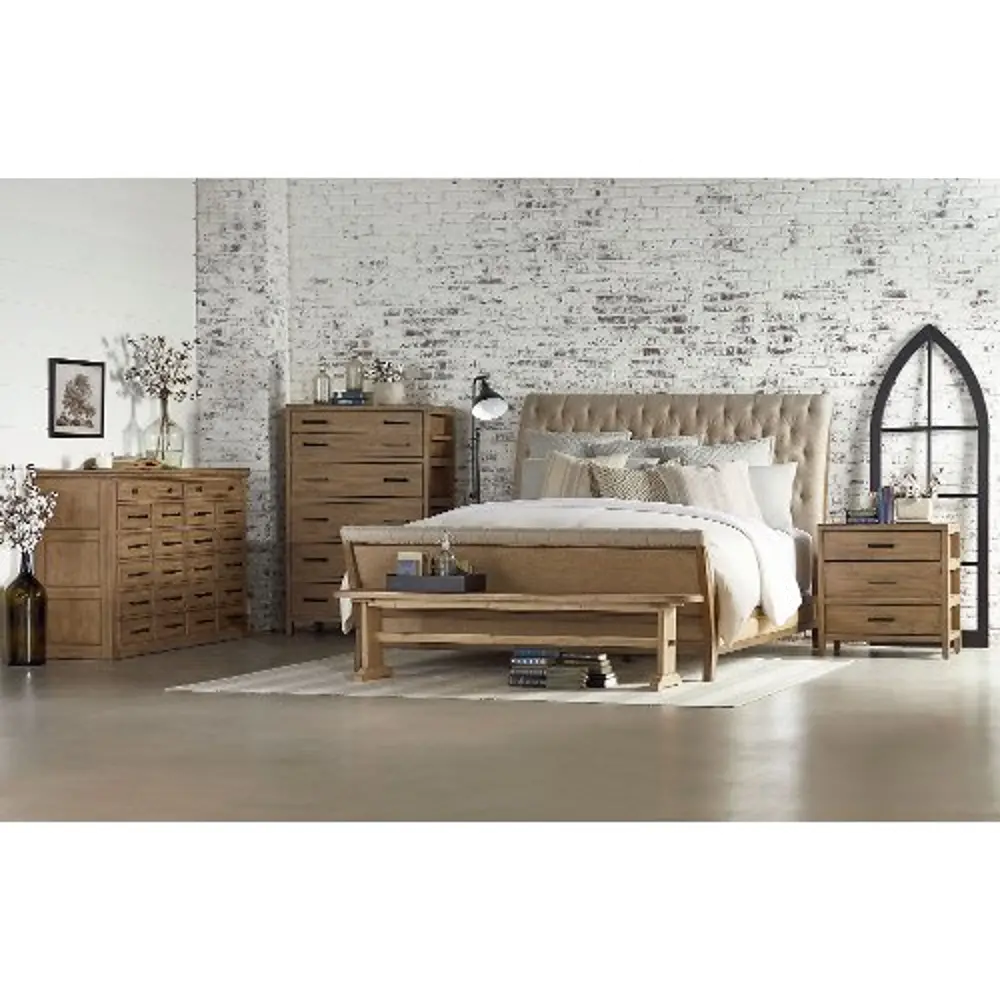 Magnolia Home Furniture 5 Piece King Bedroom Set - Camion-1