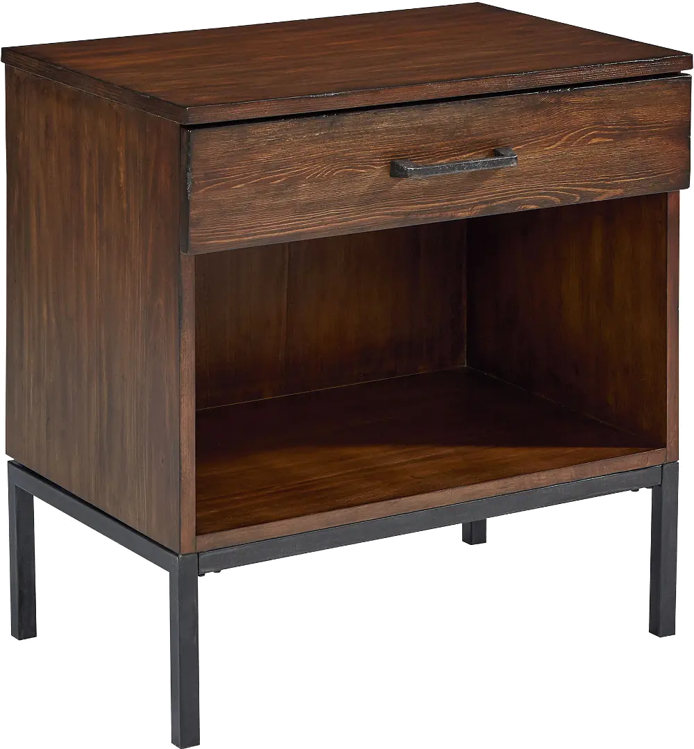 Magnolia Home Furniture Brown Nightstand - Framework-1