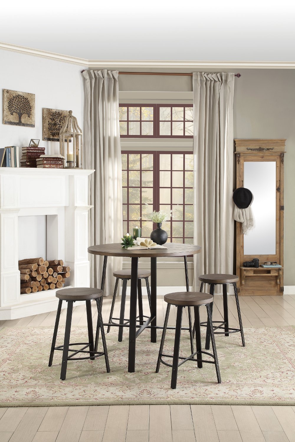 36 Inch Round Counter Height Dining Table Designs Oak And Metal 36 Inch Round Counter Height Dining Table Chevre