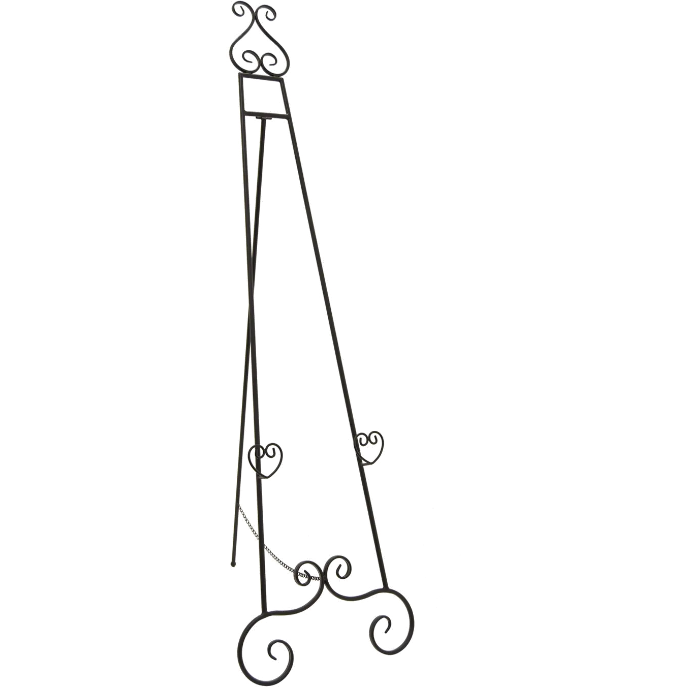 Black Metal Floor Easel-1