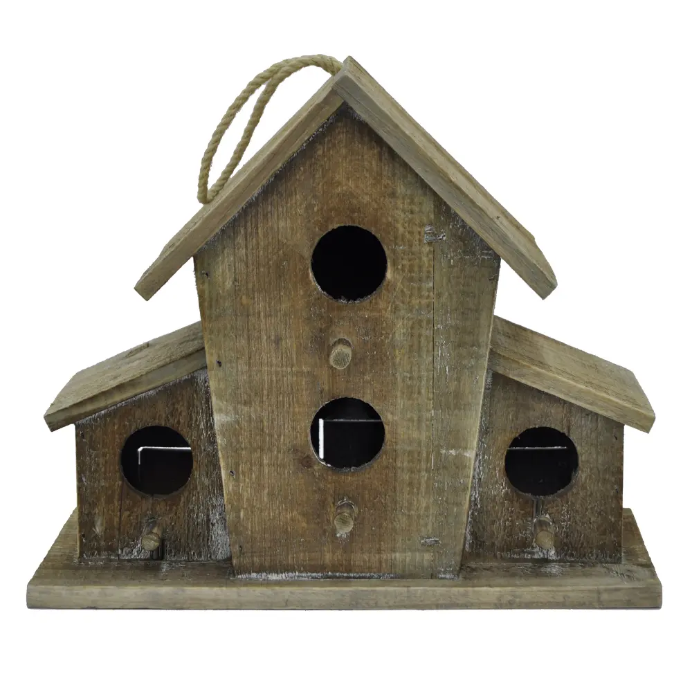 Wood Hanging Birdhouse-1